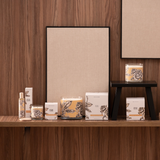 Vela aromática Sombras de Azahar en ambiente hogar | Decoragloba
