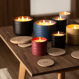 Vela de cerámica SAKURA 15 en ambiente hogar | Decoragloba