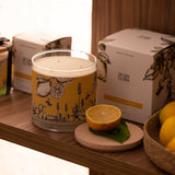 Vela aromática Al Pie del Limonero en ambiente hogar | Decoragloba