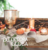 Vela Cilindrica Maciza Oro Oro