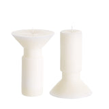 Vela aromática Dórica - 2 unidades - vista | Decoragloba