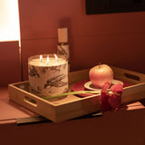 Vela aromática Sakura en ambiente hogar | Decoragloba