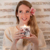 Vela aromática Zazen en ambiente hogar | Decoragloba