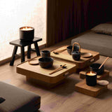 Vela de cerámica BAKHIT 15 en ambiente hogar | Decoragloba