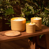 Vela de cerámica MIS MOMENTOS 15 en ambiente hogar | Decoragloba