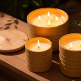 Vela de cerámica MIS MOMENTOS 15 en ambiente hogar | Decoragloba