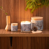 Vela aromática Sueños en la Pinada en ambiente hogar | Decoragloba