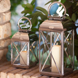 Producto Farol Rectangular Cruzado - vista | Decoragloba